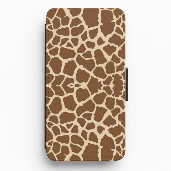 Giraffe - Animal Patterns Flip / Wallet Phone Case
