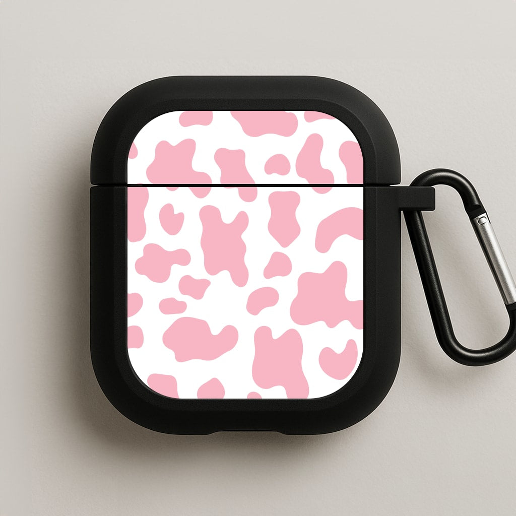Pink Cow - Animal Patterns AirPods Case