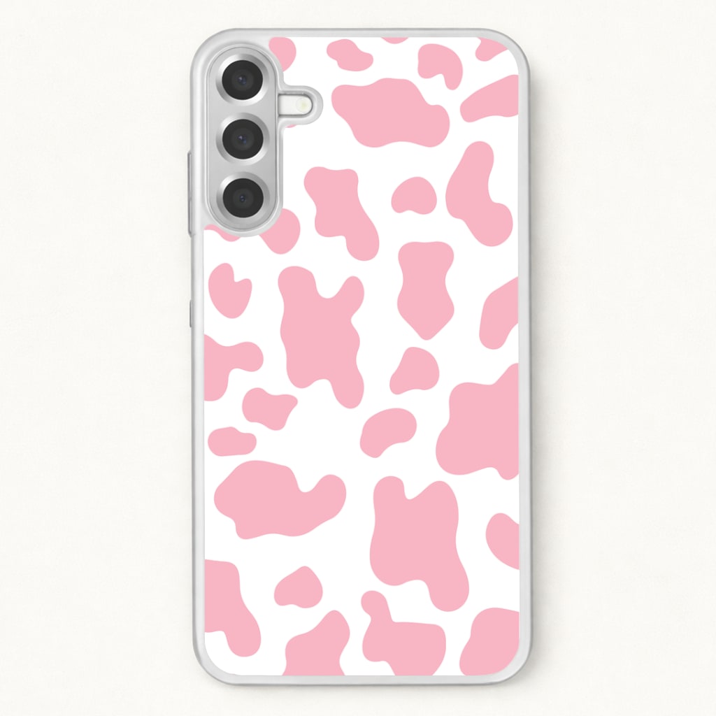 Pink Cow - Animal Patterns Phone Case for Galaxy A57