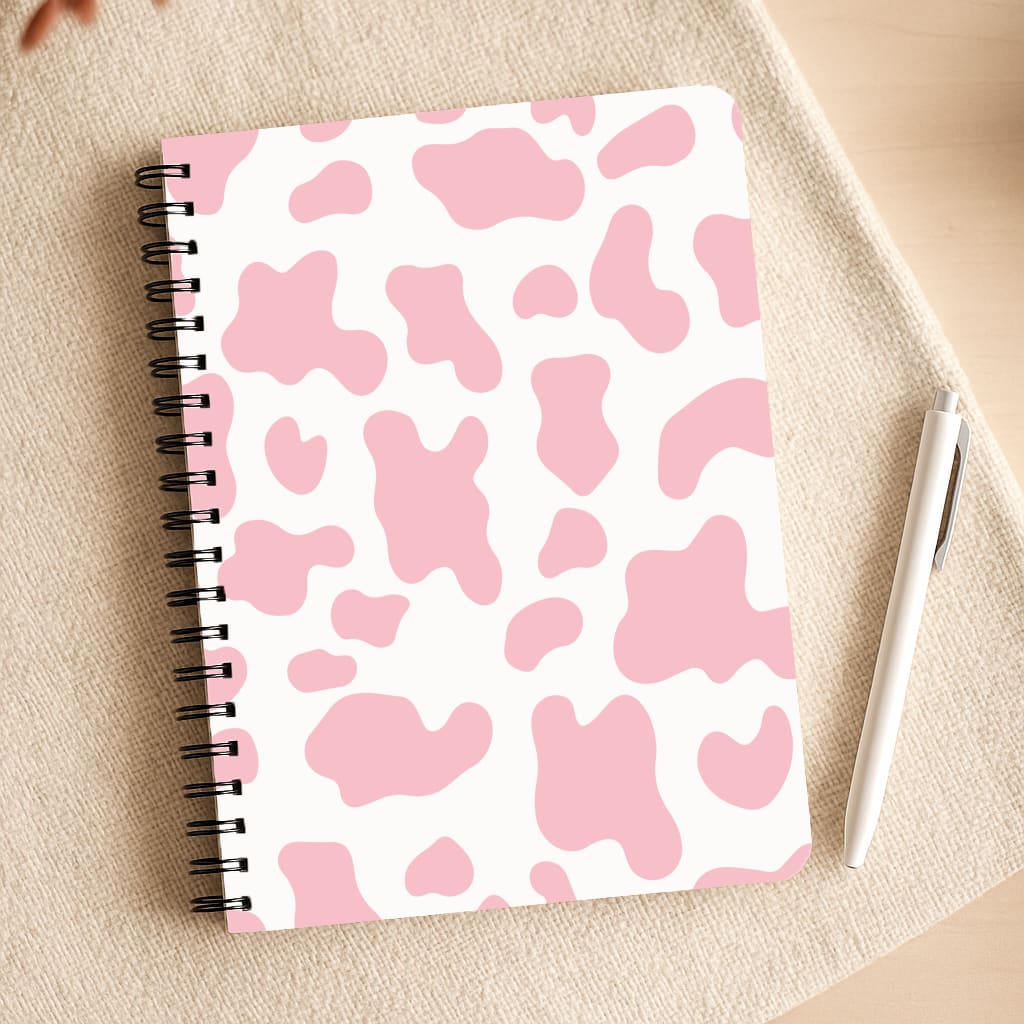 Pink Cow - Animal Patterns Notepad