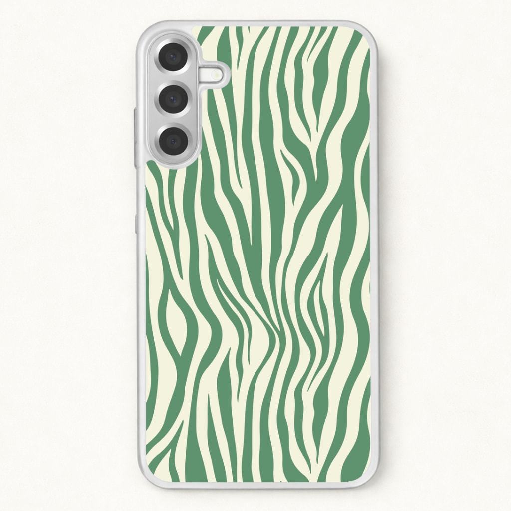 Green Zebra - Animal Patterns Phone Case for Galaxy A17