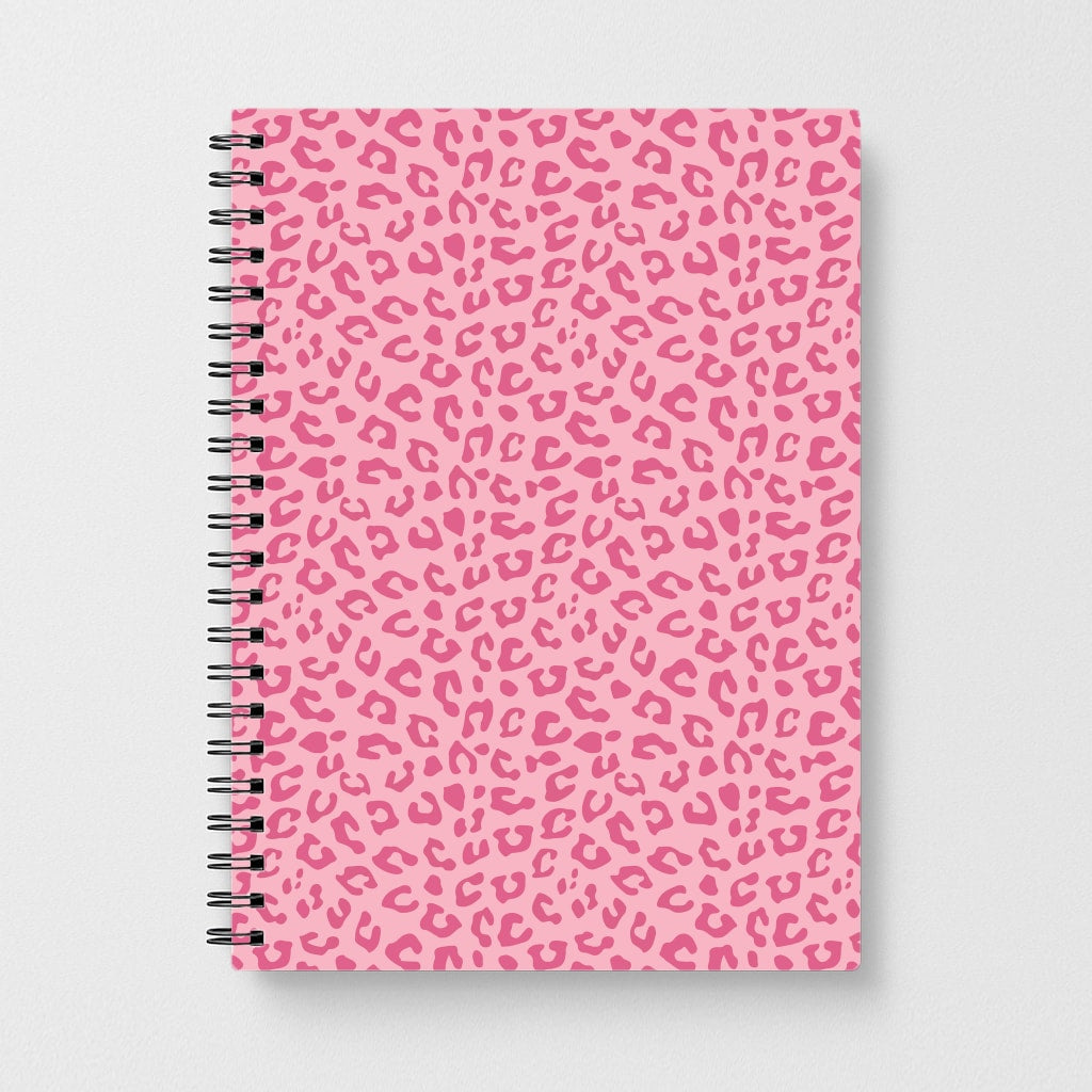 Pink Cheetah - Animal Patterns Notebook