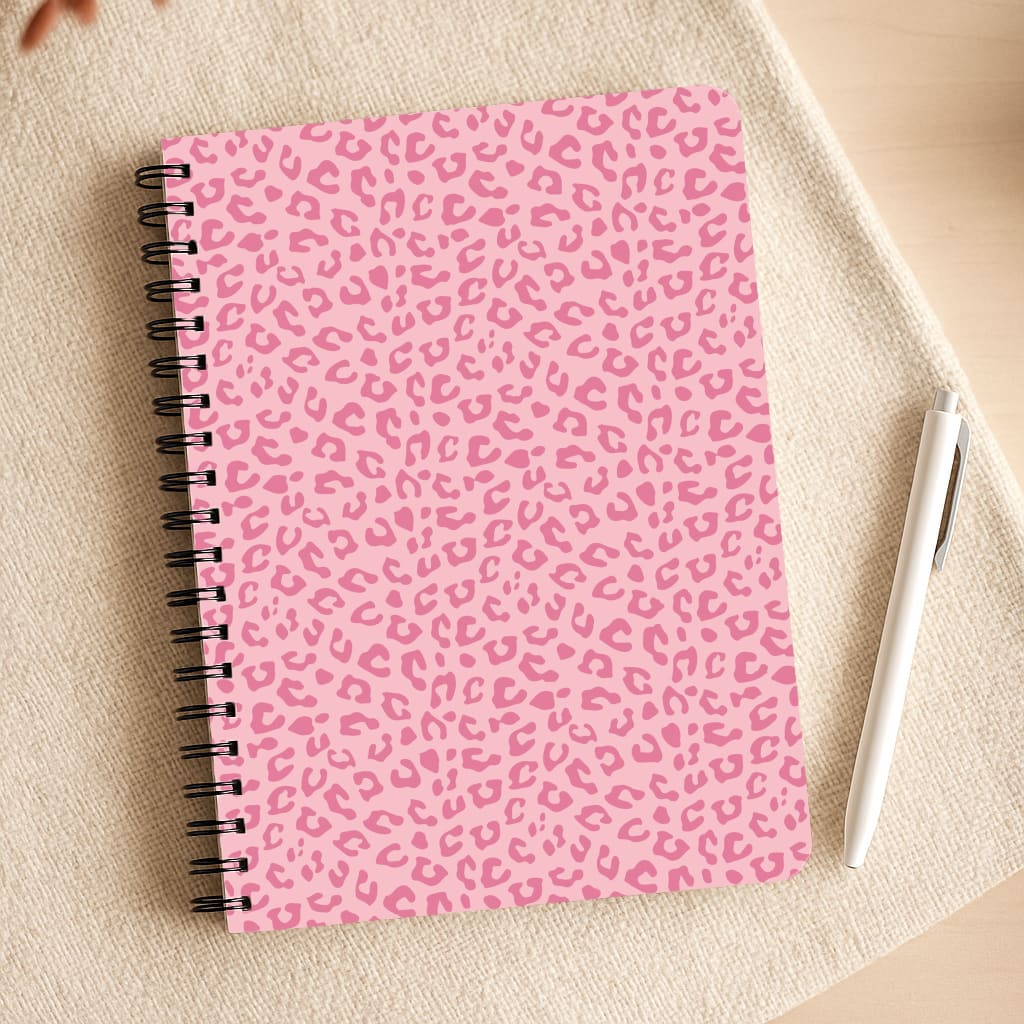 Pink Cheetah - Animal Patterns Notepad
