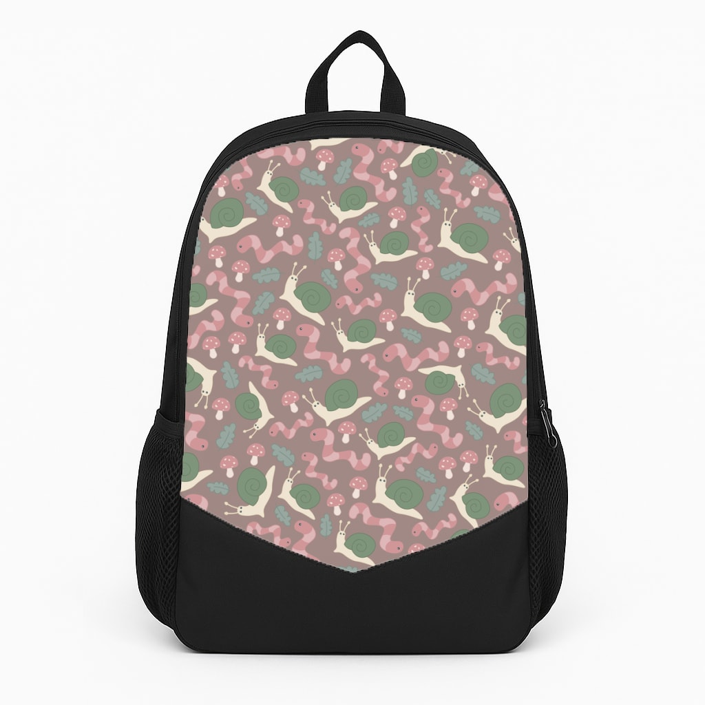 Snails - Animal Patterns Large Backpack