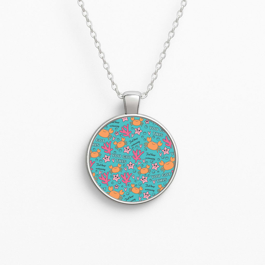 Crabs - Animal Patterns Necklace