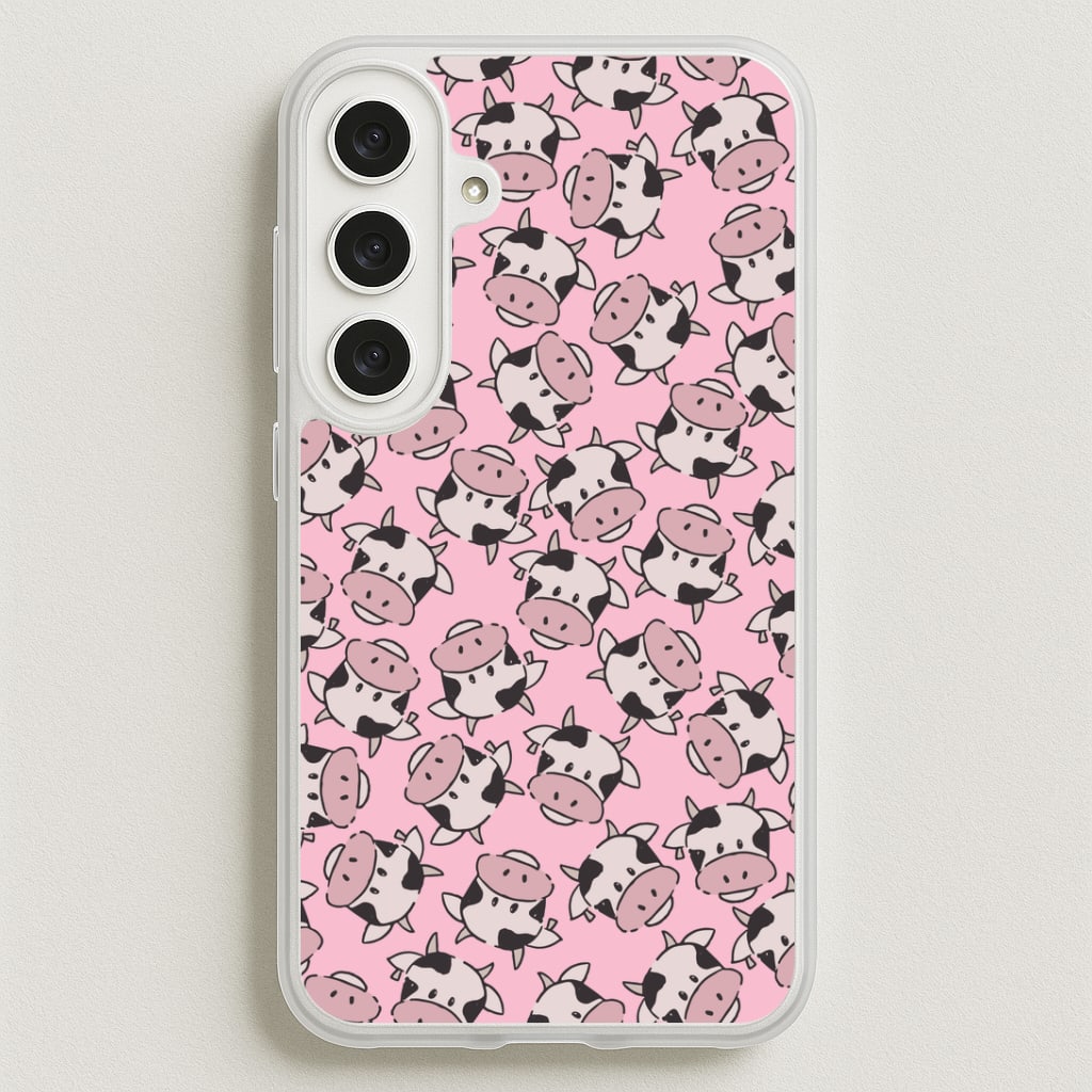 Cows - Animal Patterns Phone Case for Galaxy S25FE
