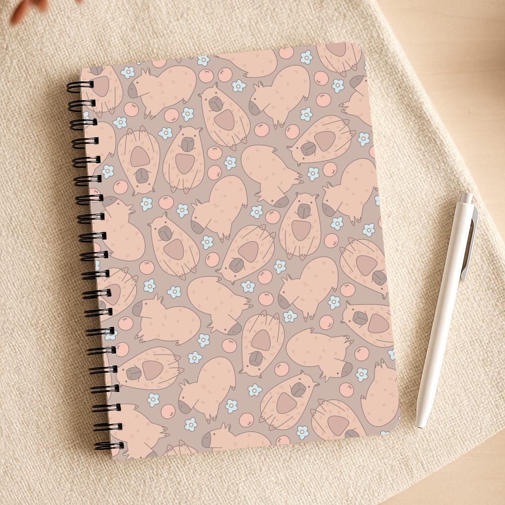 Capybara - Animal Patterns Notepad