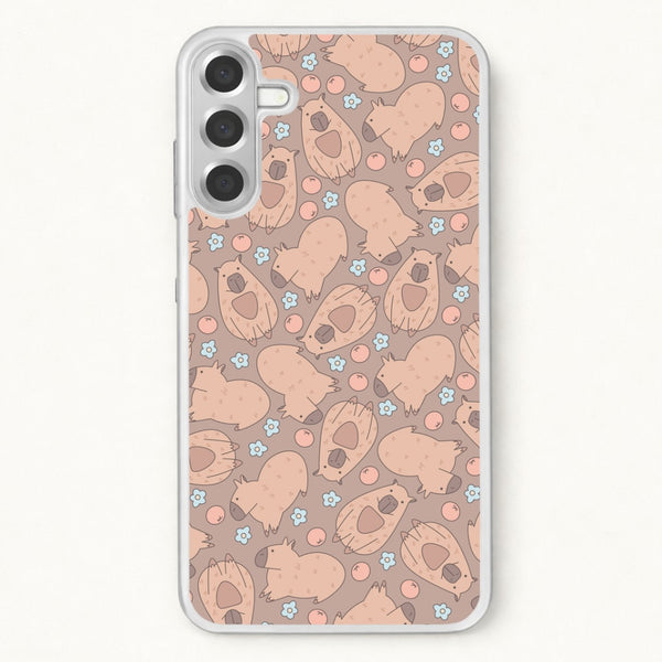 Capybara - Animal Patterns Phone Case for Galaxy A37