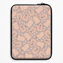 Capybara - Animal Patterns Laptop Sleeve