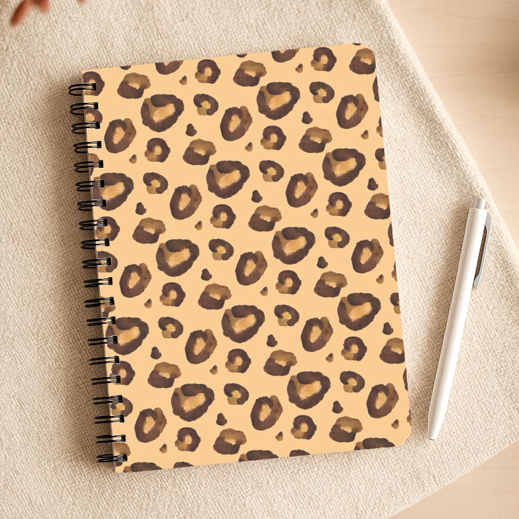 Watercolour Cheetah Print Notepad