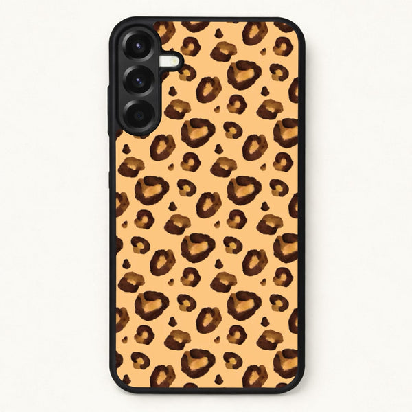Watercolour Cheetah Print Phone Case for Galaxy A57