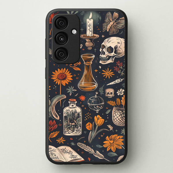 Apothecary Almanac Collage Phone Case - Galaxy A55 / Standard