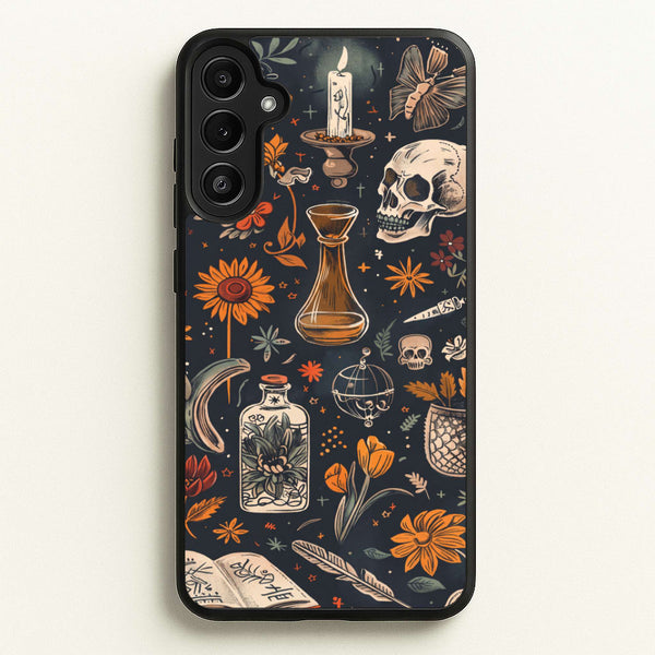 Apothecary Almanac Collage Phone Case - Galaxy A34 / Standard