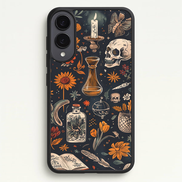 Apothecary Almanac Collage Phone Case - Galaxy S25 Edge / Standard