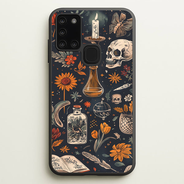 Apothecary Almanac Collage Phone Case - Galaxy A21s / Standard