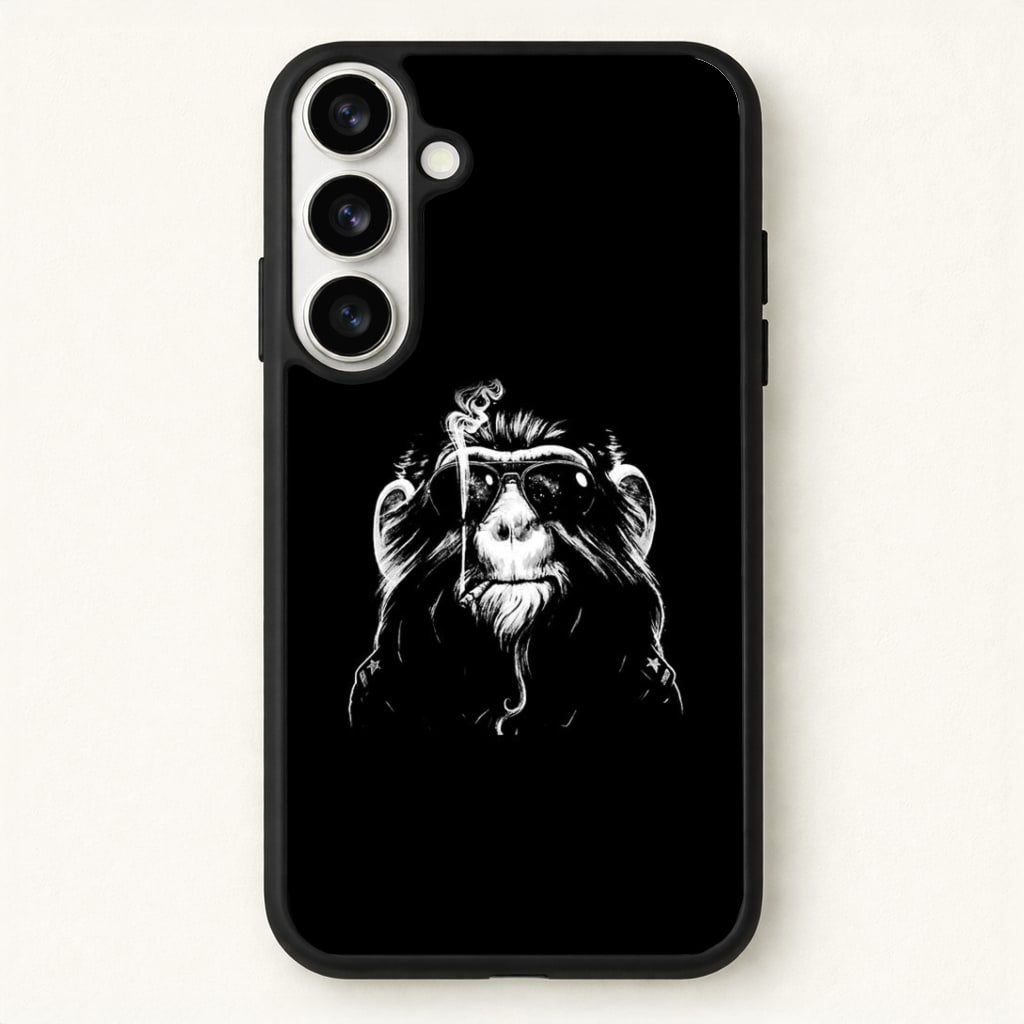 Smoking Monkey Phone Case for Galaxy S26