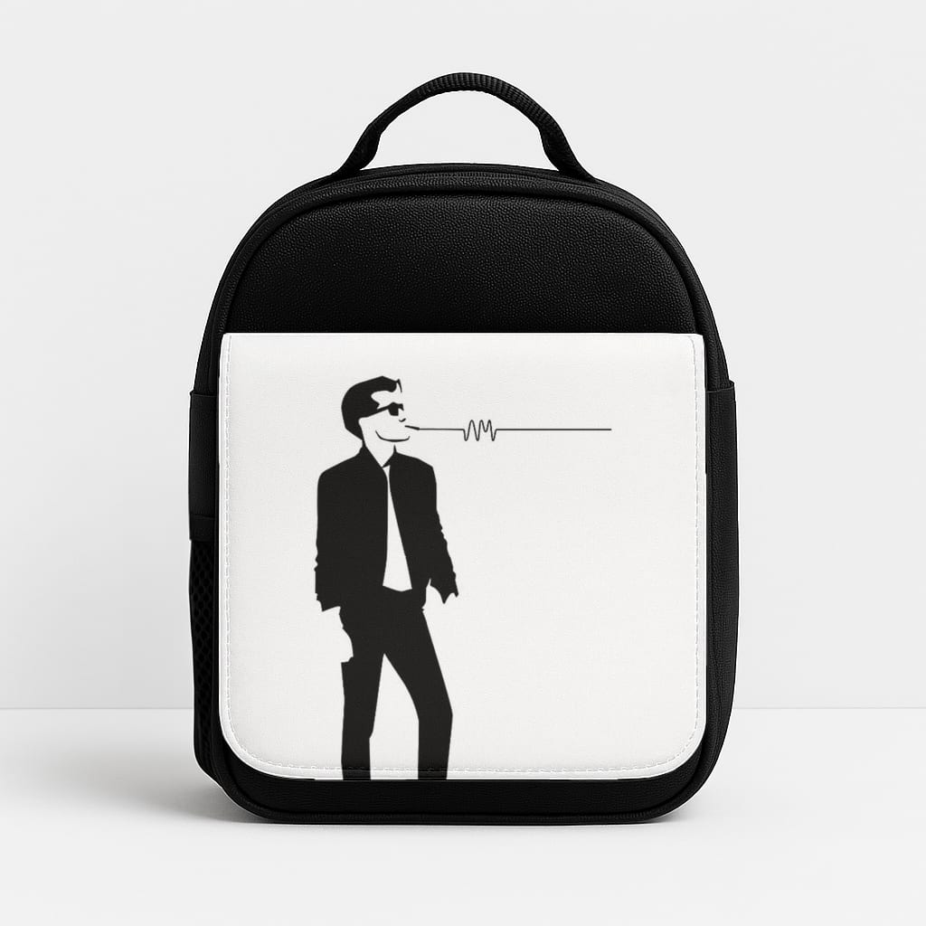 A Monkeys Silhouette Insulated Lunchbox