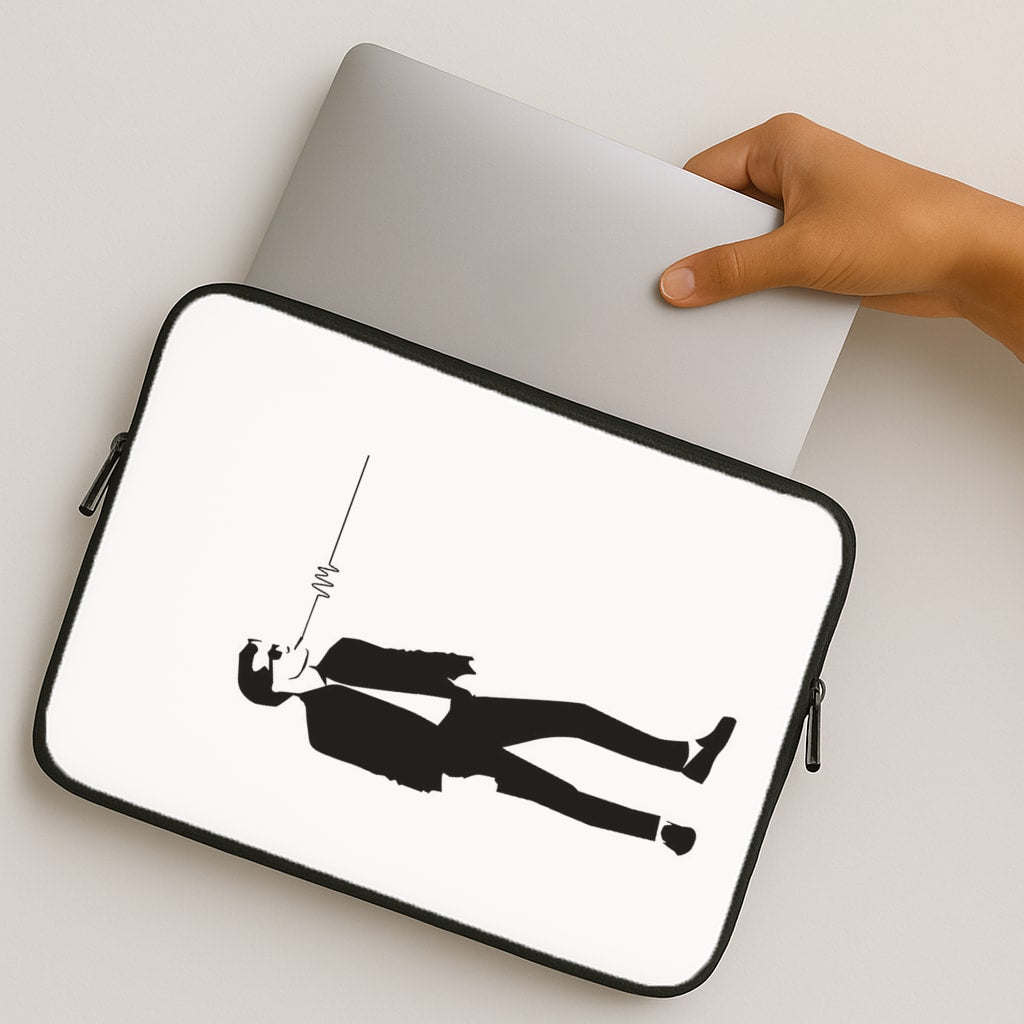 A Monkeys Silhouette MacBook Case