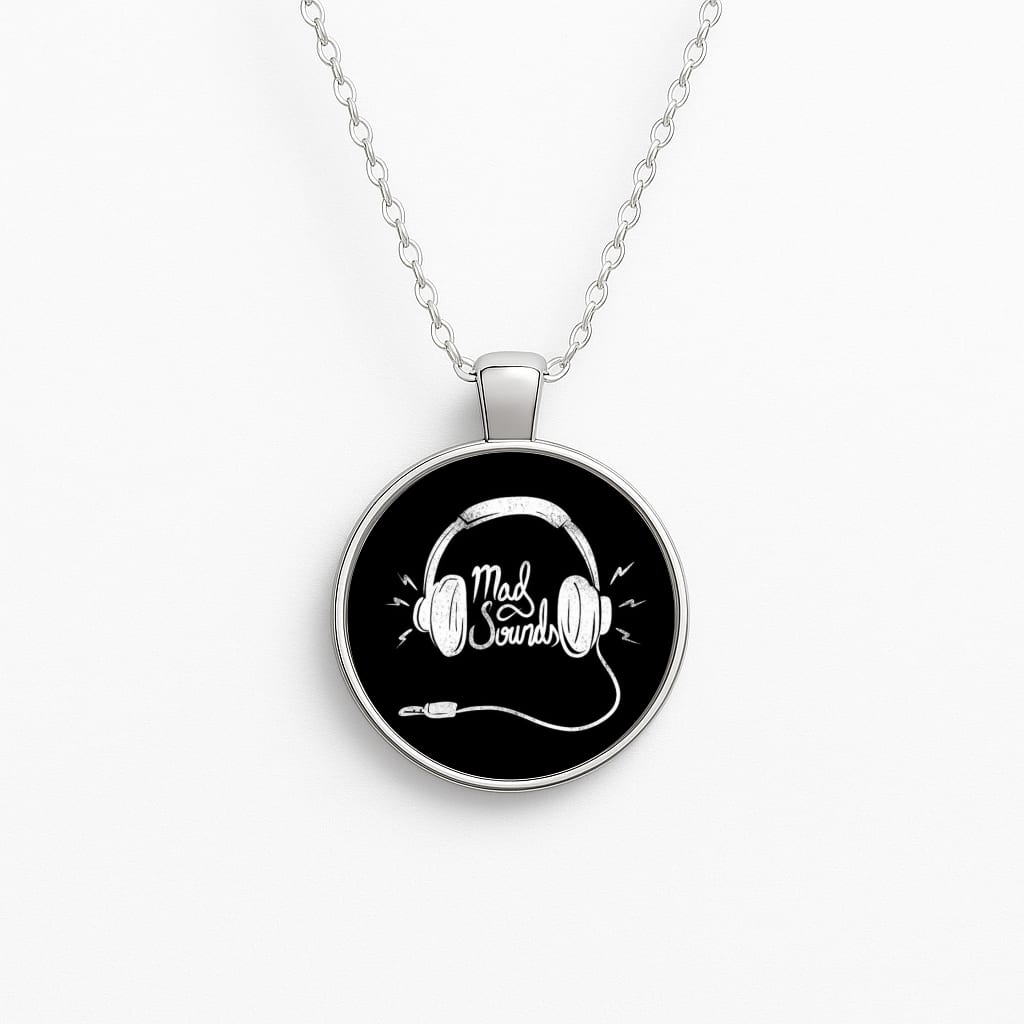 Mad Sounds Circle Necklace