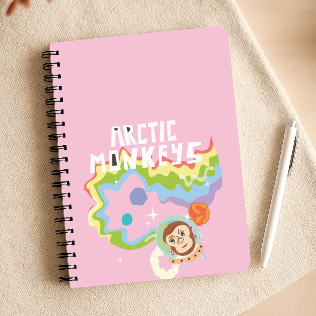 A Monkeys - Pink Notepad