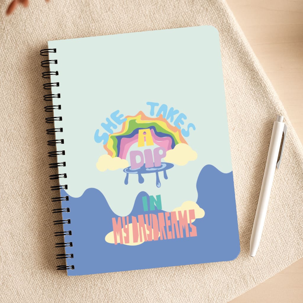 She takes a dip in my daydreams Notepad