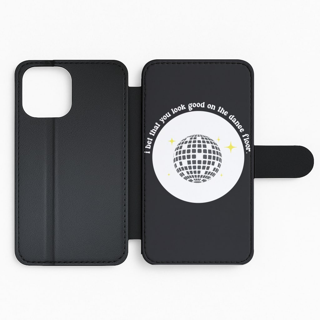 I bet that you look good on the dance floor Flip Phone Case