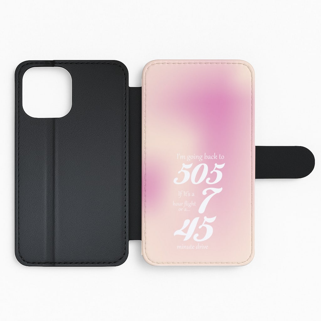 I'm Going Back To 505 - Arctic Monkeys Flip Phone Case