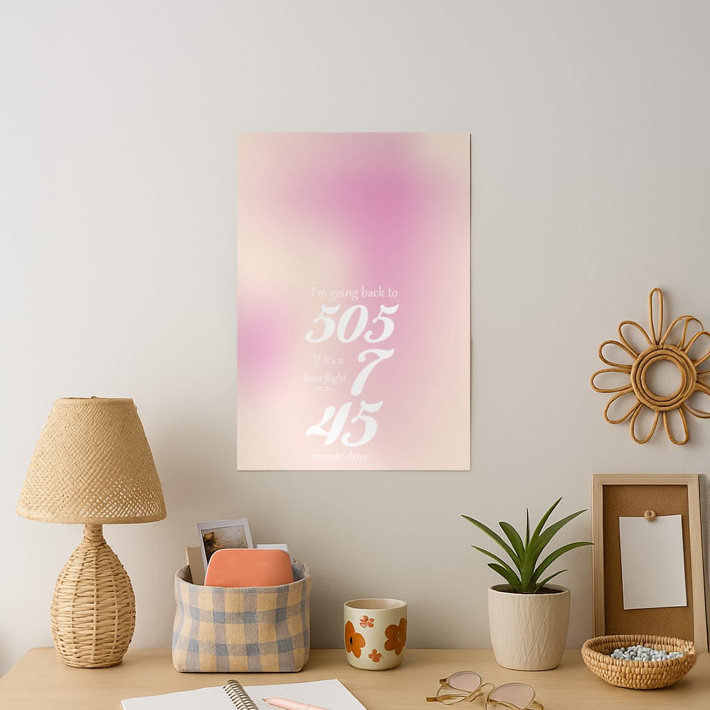 I'm Going Back To 505 - Arctic Monkeys Art Print