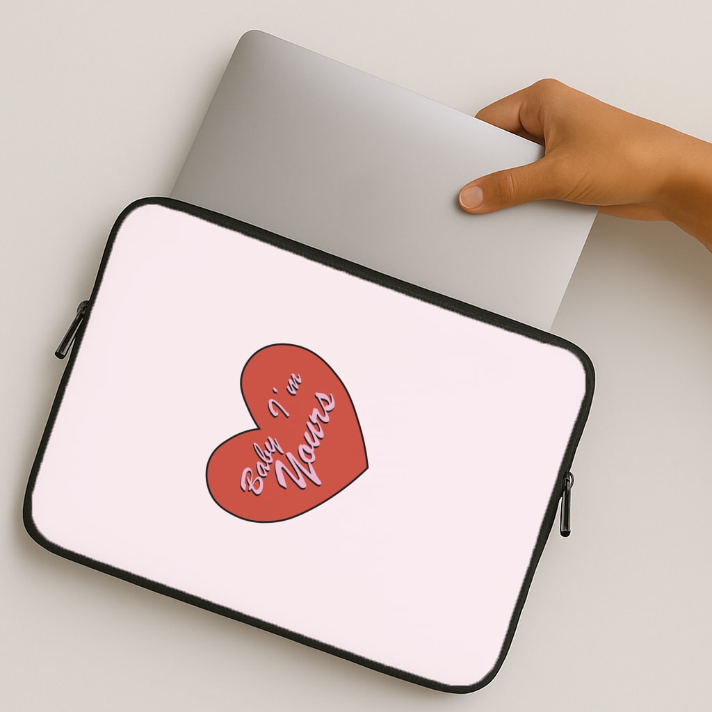 Baby I'm Yours MacBook Case