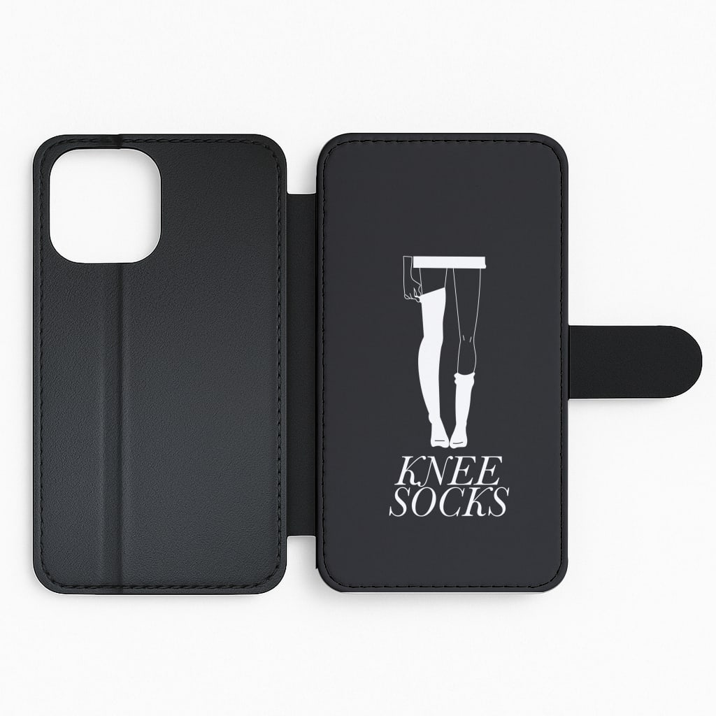 Knee Socks Flip Phone Case