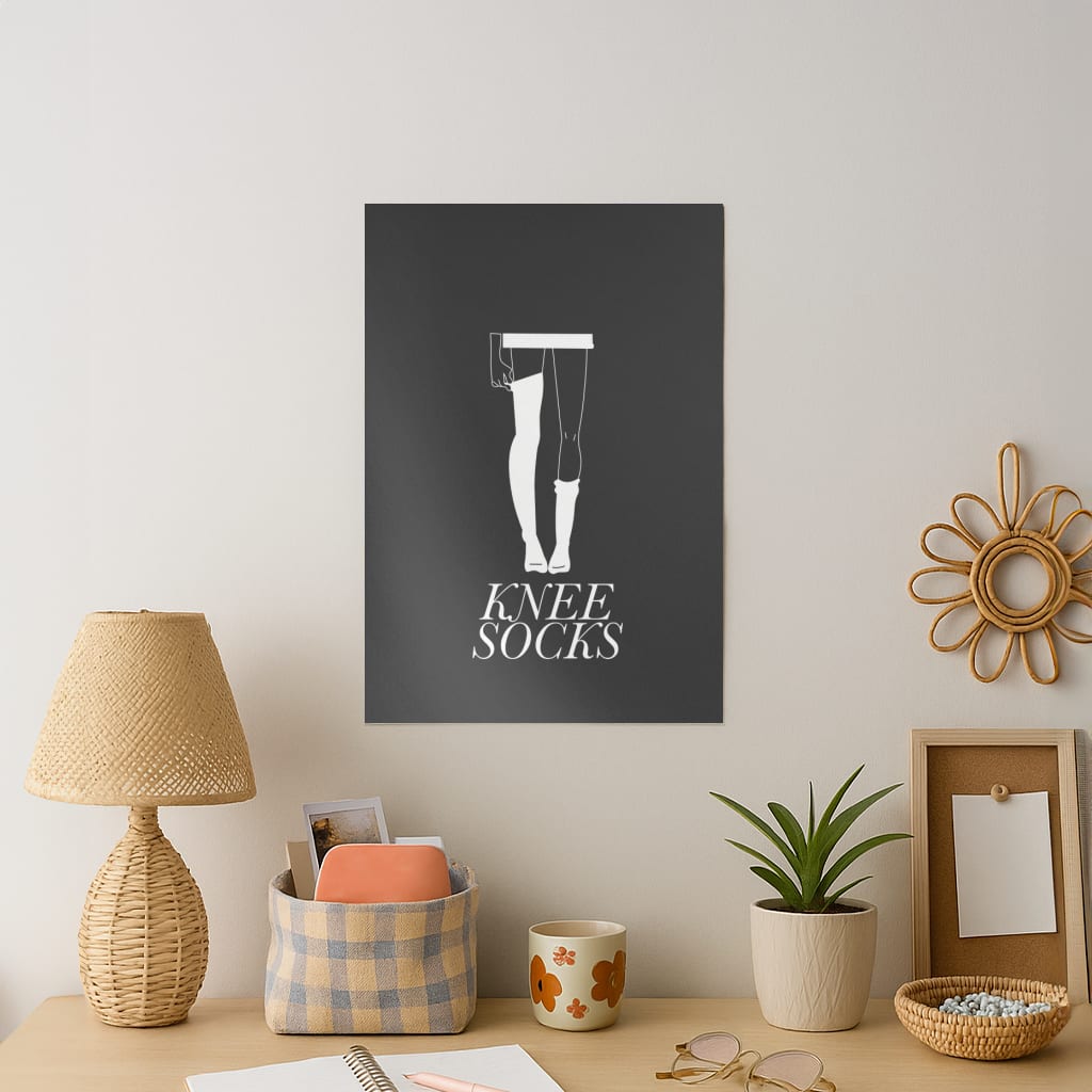 Knee Socks Art Print