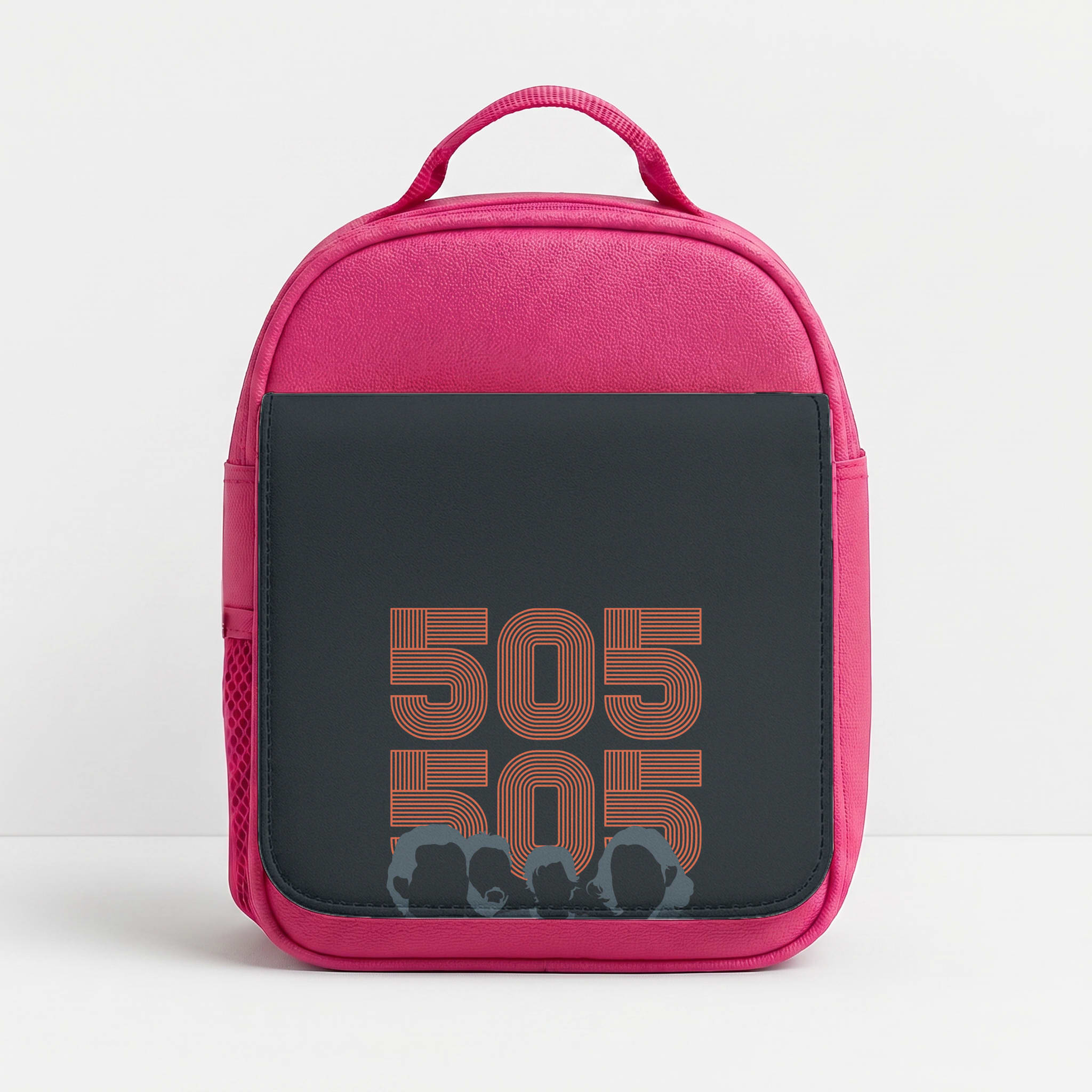 505 Band Members Dark Lunchbox - Pink