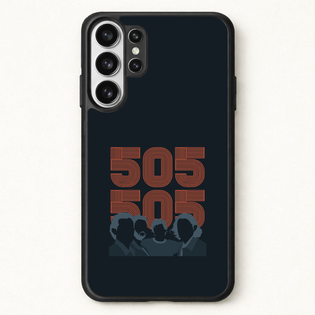 505 Band Members Dark Phone Case for Galaxy S26 Ultra