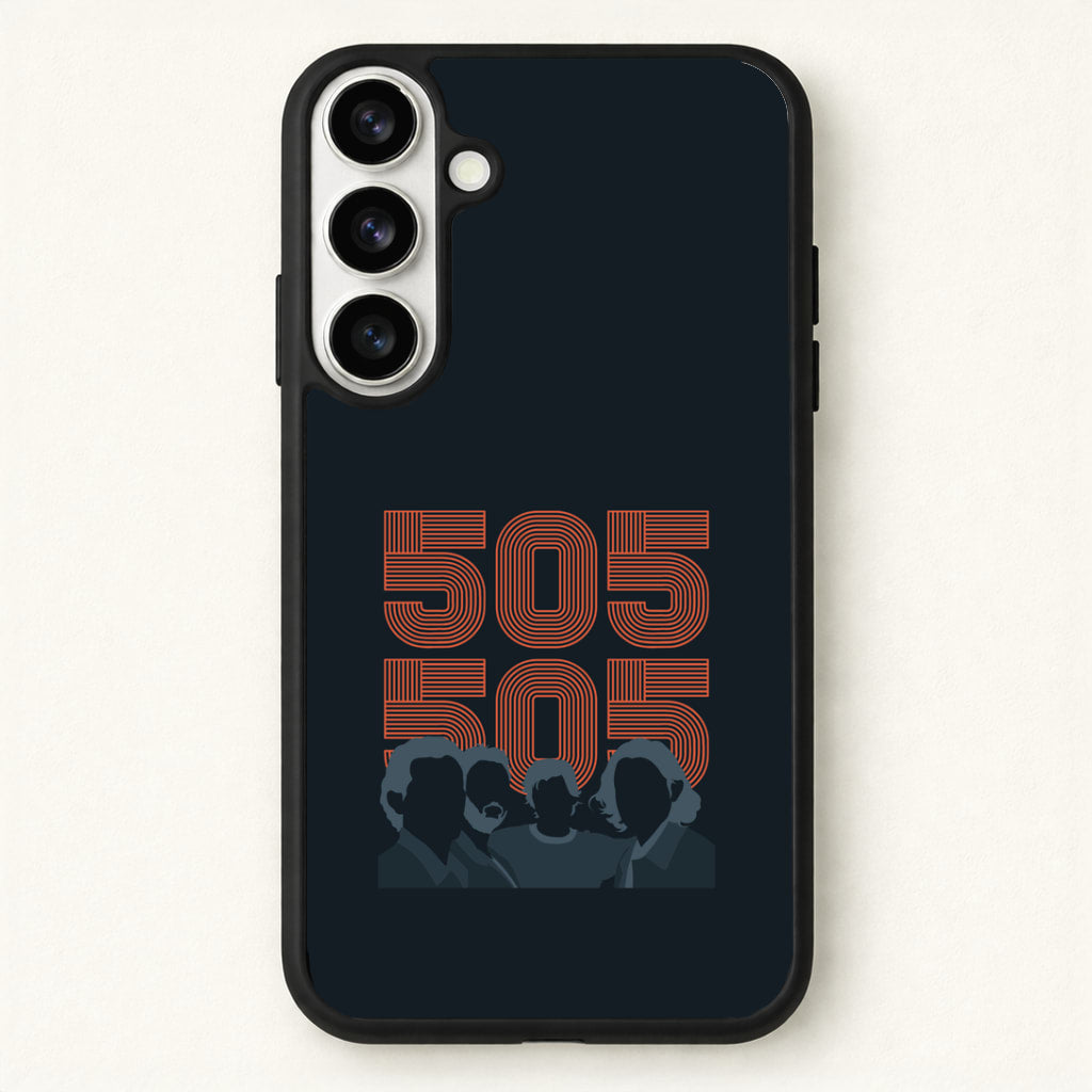 505 Band Members Dark Phone Case for Galaxy S26 Plus