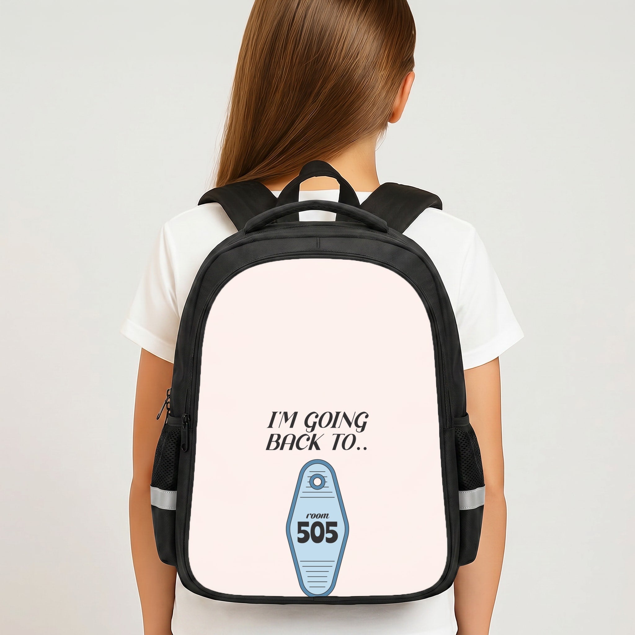 I'm Going Back To 505 Keyring Backpack