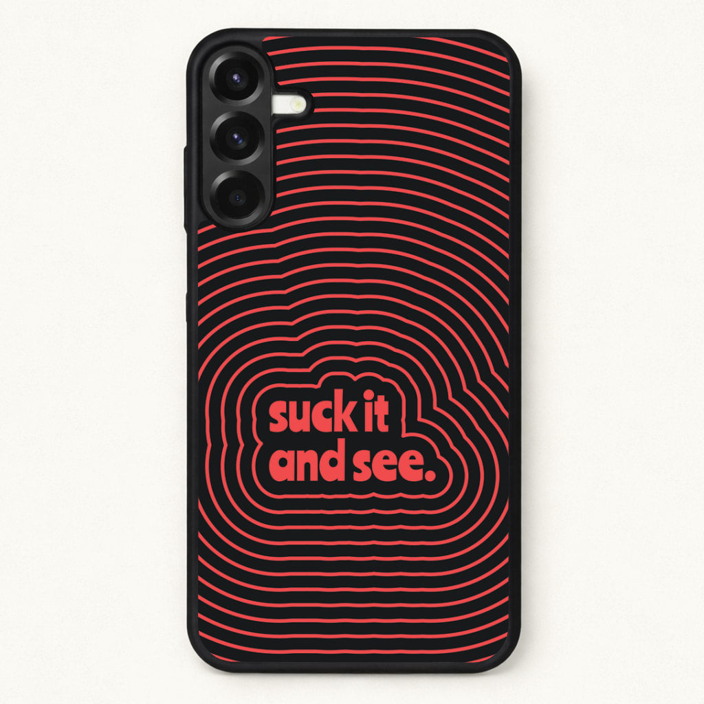 Suck It And See Psychedelic Phone Case for Galaxy A37