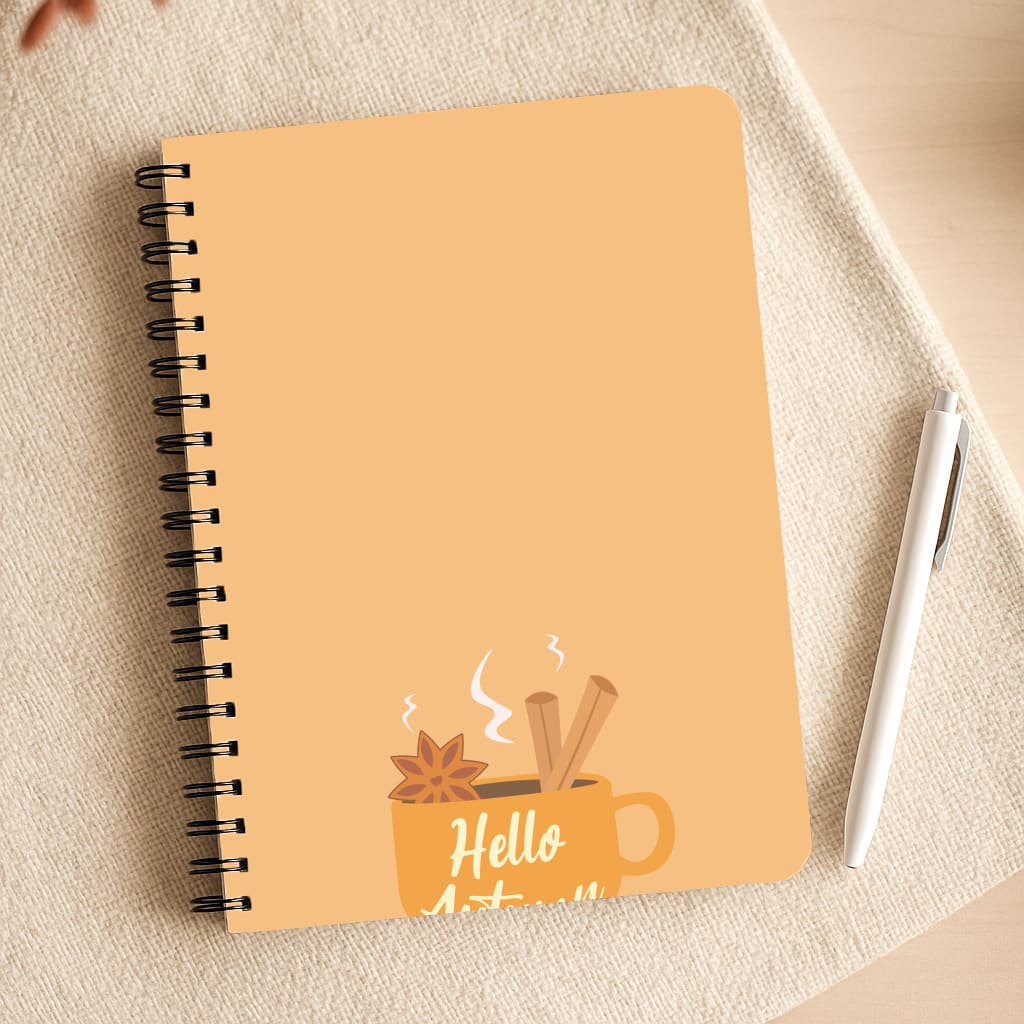Hello Autumn Notepad