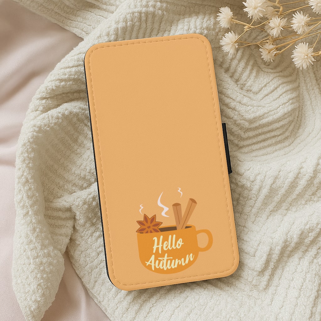 Hello Autumn Wallet Phone Case