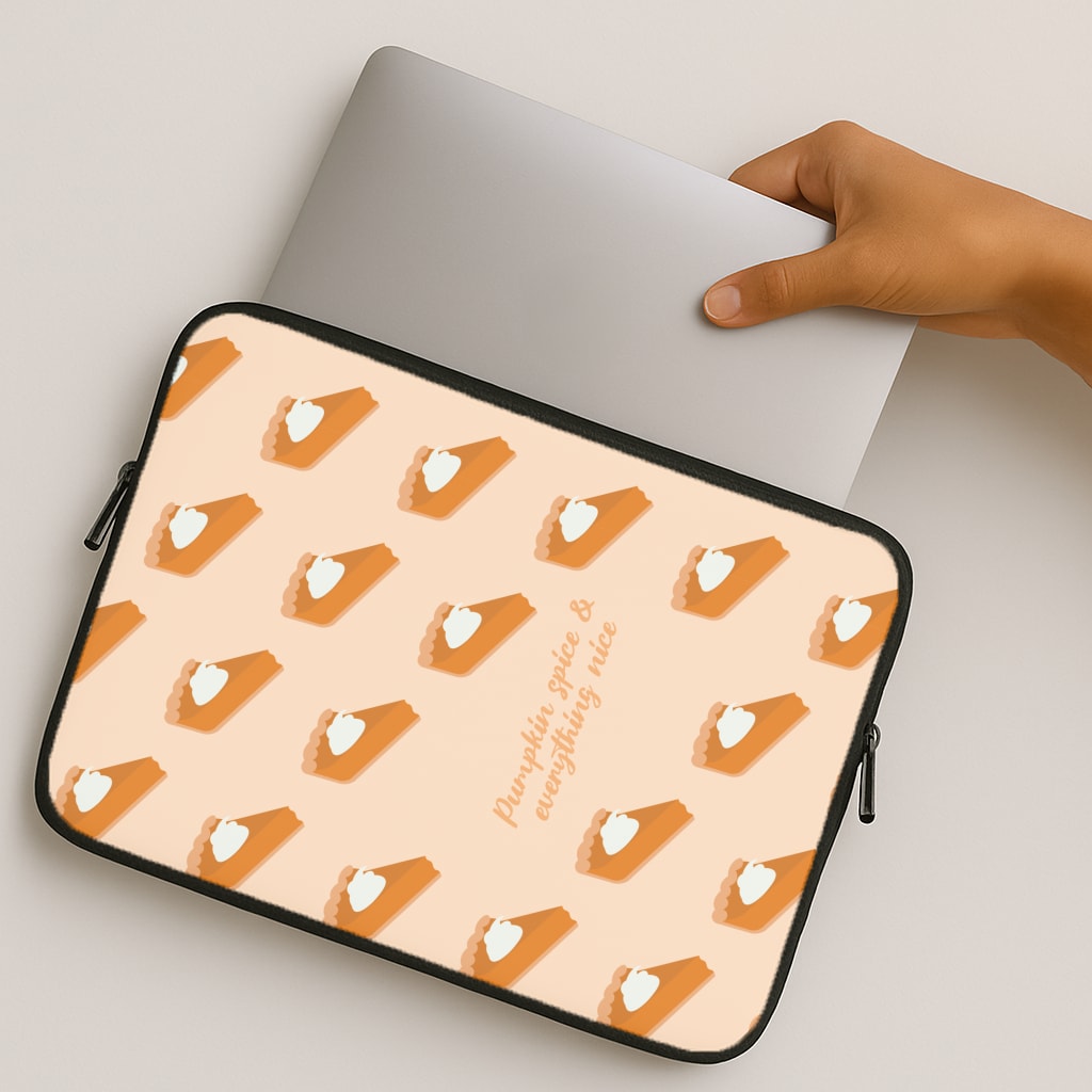 Pumpkin Spice And Everything Nice - Autumn MacBook Case
