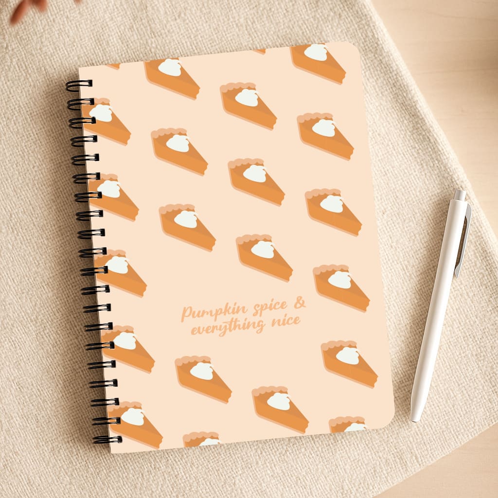Pumpkin Spice And Everything Nice - Autumn Notepad