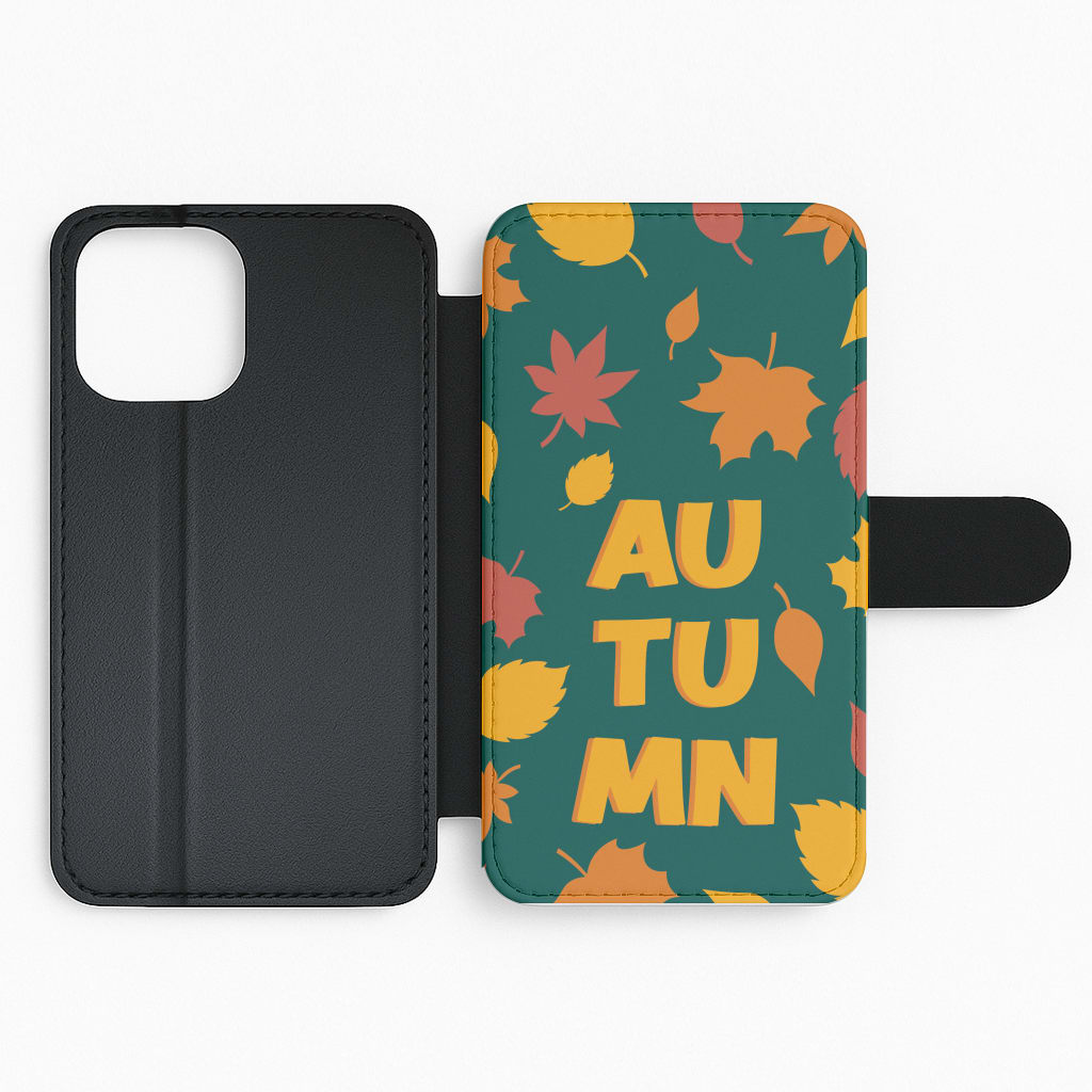 Leaves - Autumn Flip Phone Case