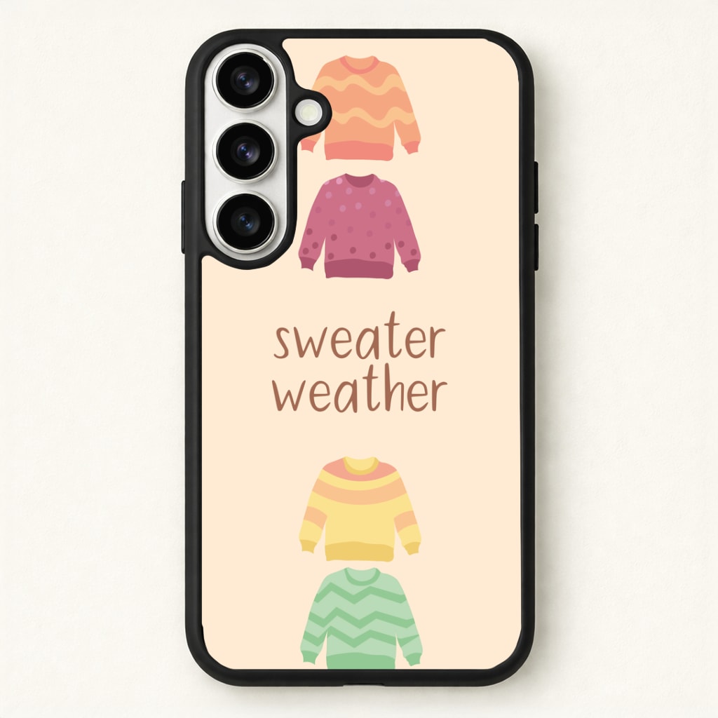 Sweater Weather - Autumn Phone Case for Galaxy S26