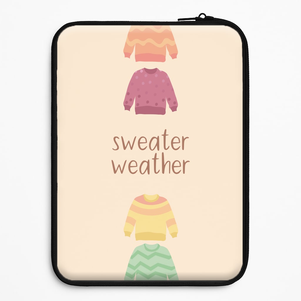 Sweater Weather - Autumn Universal Laptop Sleeve
