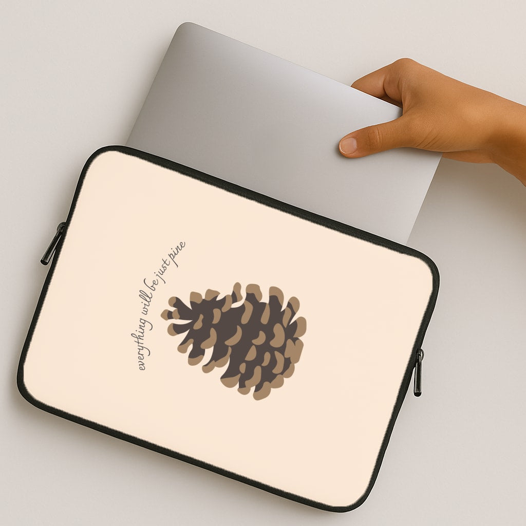 Everything Will Be Just Pine - Autumn MacBook Case