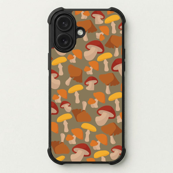 Mushroom Pattern - Autumn Phone Case — Bumper case