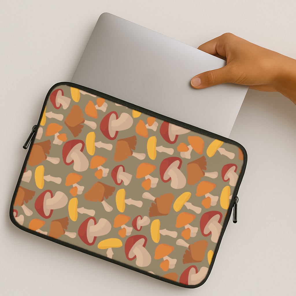 Mushroom Pattern - Autumn  MacBook Case