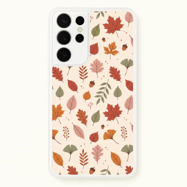 Autumn Leaf Scatter Phone Case - Galaxy S21 Ultra / Standard