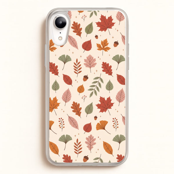 Autumn Leaf Scatter Phone Case - iPhone XR / Standard