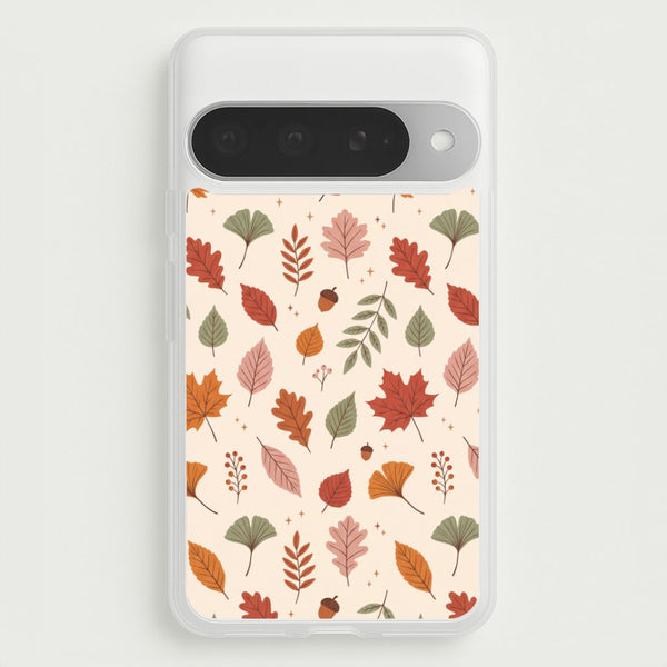 Autumn Leaf Scatter Phone Case - Google Pixel 10 Pro XL / Standard