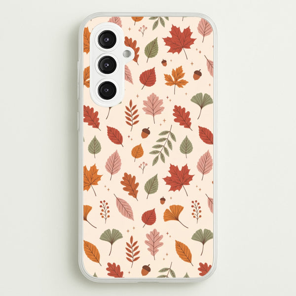 Autumn Leaf Scatter Phone Case - Galaxy S23FE / Standard